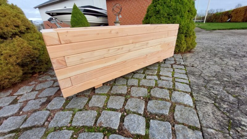 Plantekasse Brokk 120x40x36cm, Lærk/Olieret - Billede 13