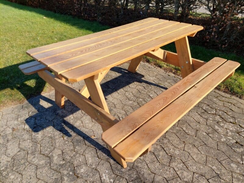 Børnbordbænkesæt Vidar, Natur, 120cm