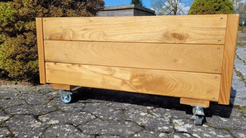 Vores Bestseller Plantekasse Eivind 60 -100x30x30cm, Robinie - Billede 5