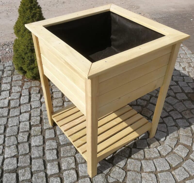 Plantebox Gorm, Robinie/Natur eller behandlet, 80x80cm, - Billede 4
