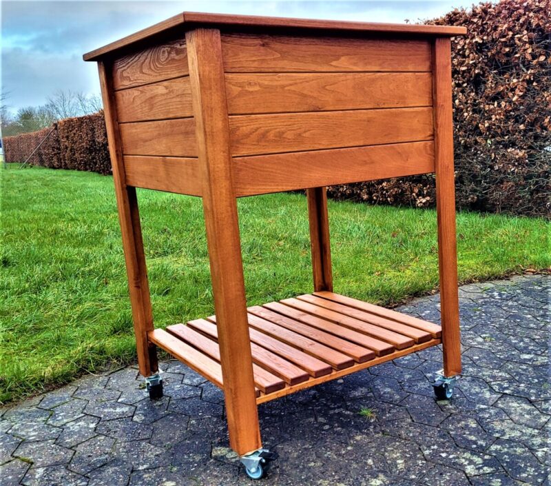 Plantebox Gorm, Robinie/Natur eller behandlet, 80x80cm, - Billede 2