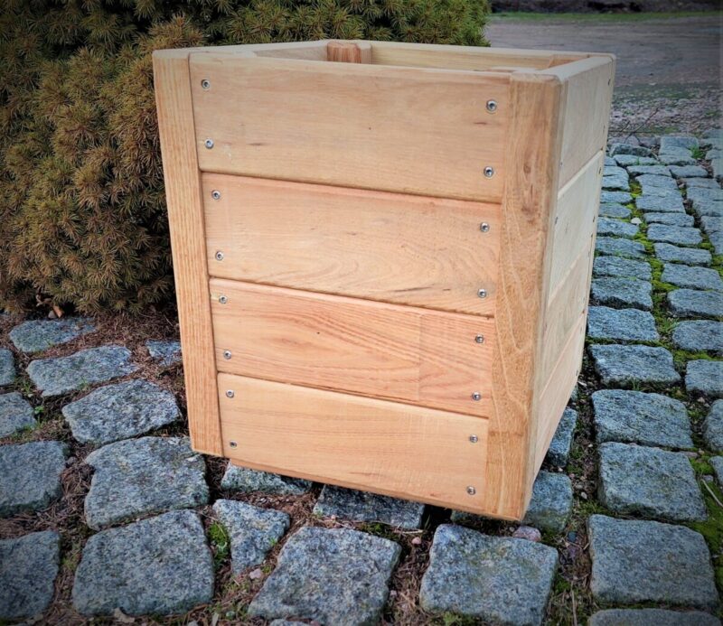 Plantekasse Eivind 30x30x40, Robinie, Natur eller Behandlet - Billede 7