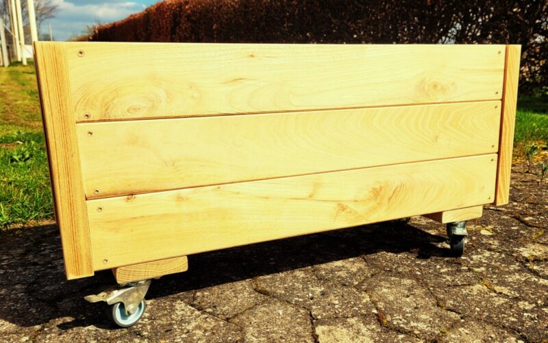 Vores Bestseller Plantekasse Eivind 60 -100x30x30cm, Robinie - Billede 12