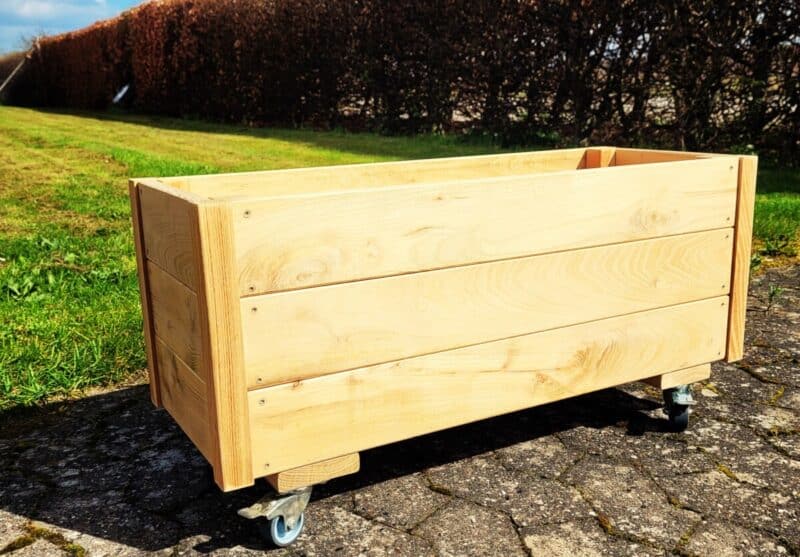 Vores Bestseller Plantekasse Eivind 60 -100x30x30cm, Robinie - Billede 11