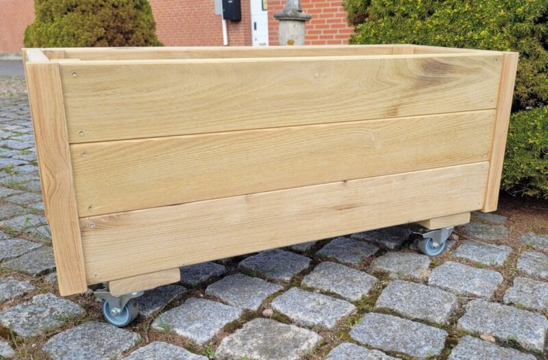 Vores Bestseller Plantekasse Eivind 60 -100x30x30cm, Robinie - Billede 17