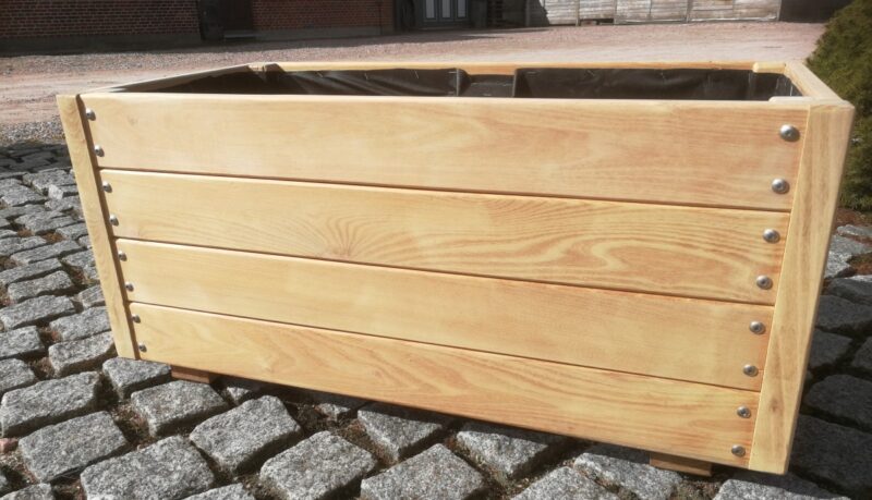 Plantekasse Eivind 30x30x40, Robinie, Natur eller Behandlet - Billede 3