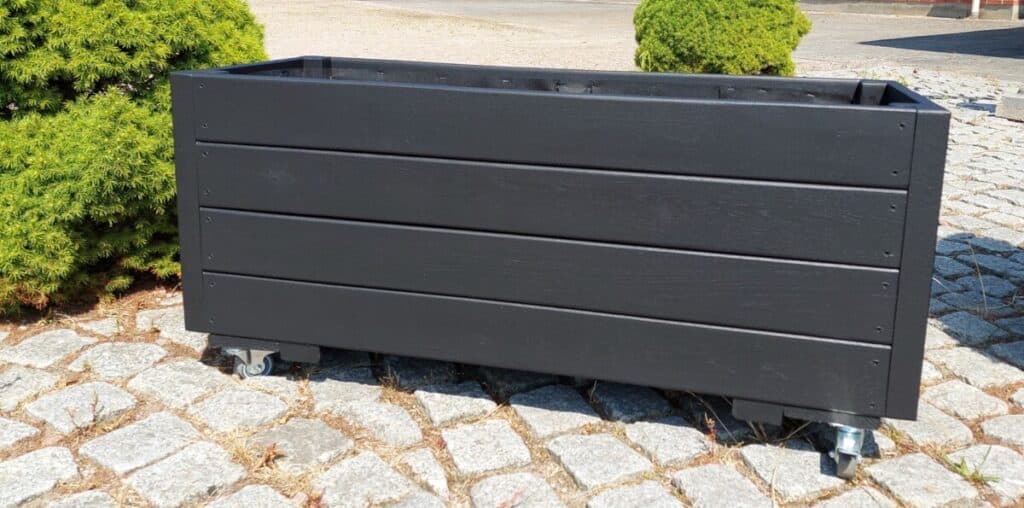 plantekasser med hjul