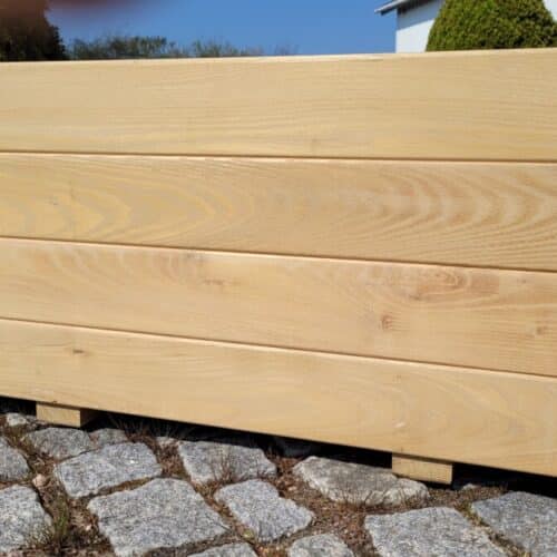 Plantekasse Eivind 80x35x40cm Robinie/Ubehandlet - 80x35x40cm, Uden hjul
