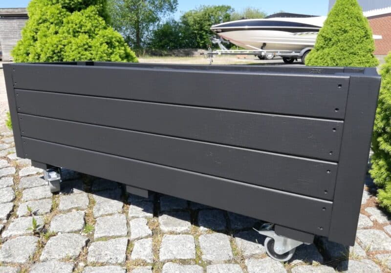 Plantekasse Eivind 140 - 200x40x40cm, Robinie