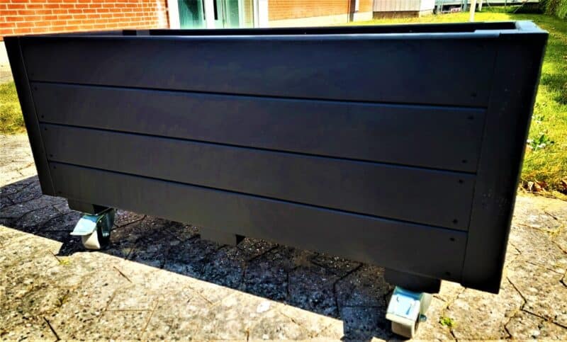 Plantekasse EivindPlus 80x40x40cm, Robinie/Sort - Billede 2
