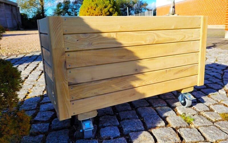 Plantekasse EivindPlus 90x40x48cm/58cm, Robinie - Billede 2