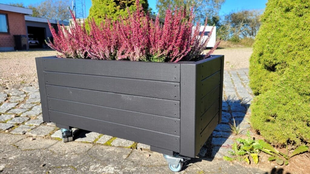 Plantekasser med hjul