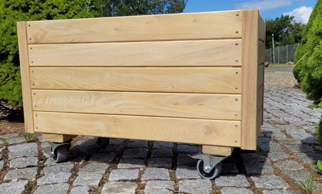 Plantekasser med hjul