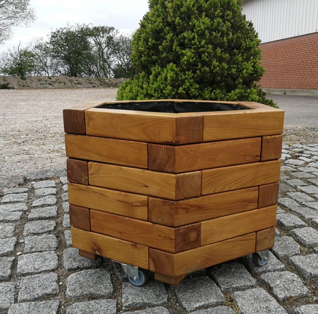 Plantekasser med hjul