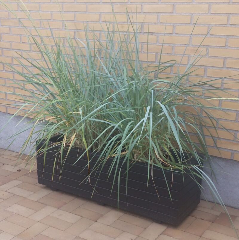 Plantekasse Hjalmar 120x50x36cm,Robinie/Sort, - Billede 6