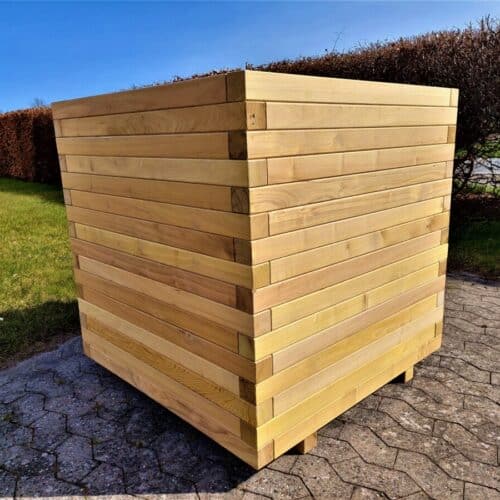 Plantekasse Hjalmar, Robinie, Natur eller behandlet, - 80x80x80cm