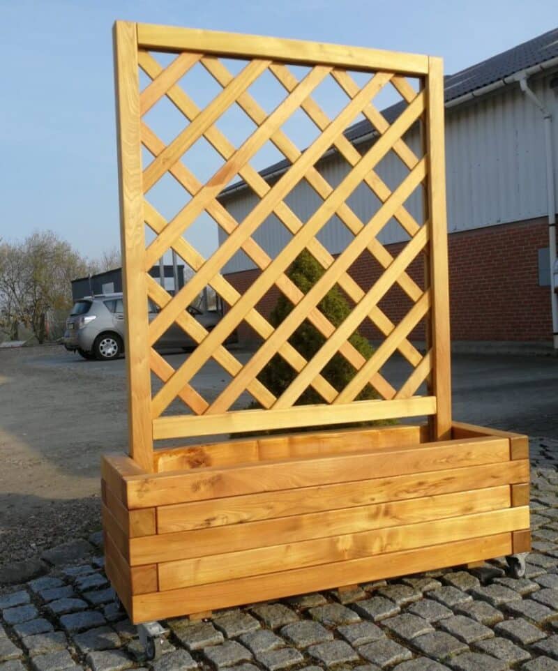 Plantekasse Hjalmar 80x50x36cm, Espalier/På hjul