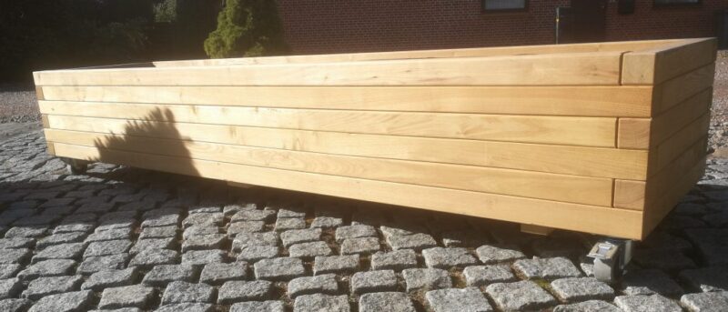 Plantekasse Hjalmar Over 200cm, Robinie/Natur eller behandlet - Billede 2
