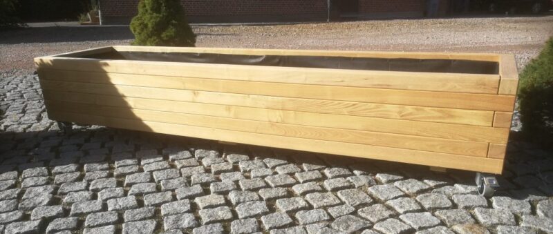 Plantekasse Hjalmar Over 200cm, Robinie/Natur eller behandlet - Billede 5