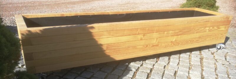 Plantekasse Hjalmar Over 200cm, Robinie/Natur eller behandlet - Billede 4
