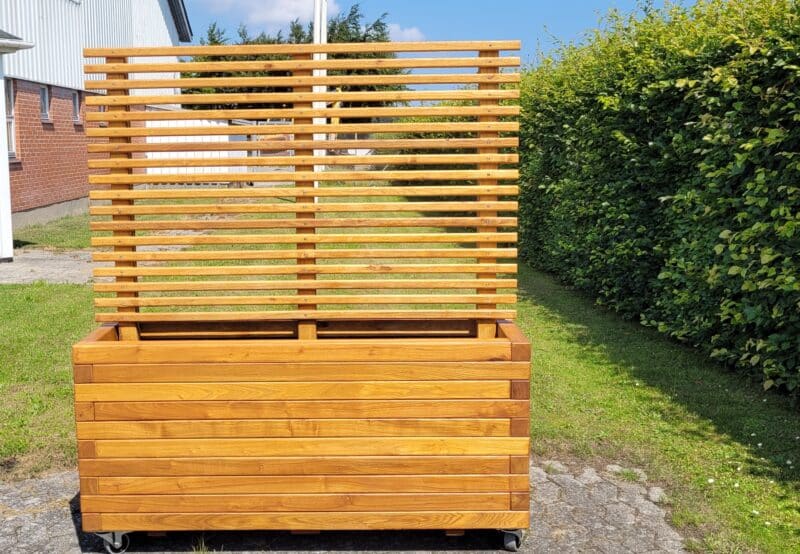 Plantekasse Hjalmar med espalier/Robinie/Natur eller behandlet - Billede 3